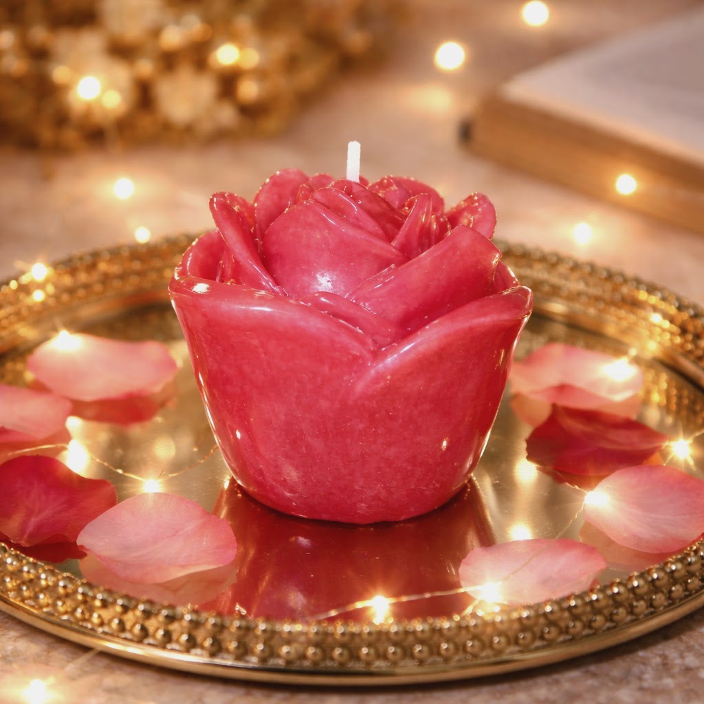 Red Rose Trinket Boxes